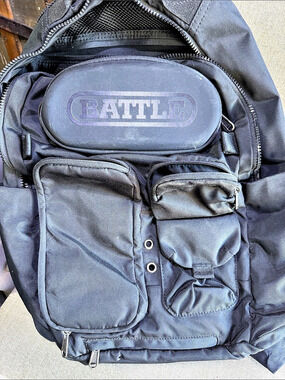 Battle Black Backpack